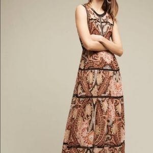 Anthropologie Ranna Gill Claudette Maxi Dress